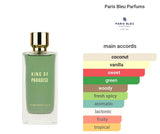 Parfum King of Paradise - Paris Bleu (The Essentials) - Eau de Parfum Homme 100ml