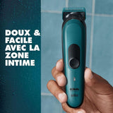 Gillette Tondeuse Intime Homme I3 pour Zone Intime Skinfirst Étanche Sans Fil