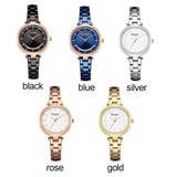 CURREN – montre-Bracelet à Quartz en acier inoxydable pour femmes, élégante, classique, cadran