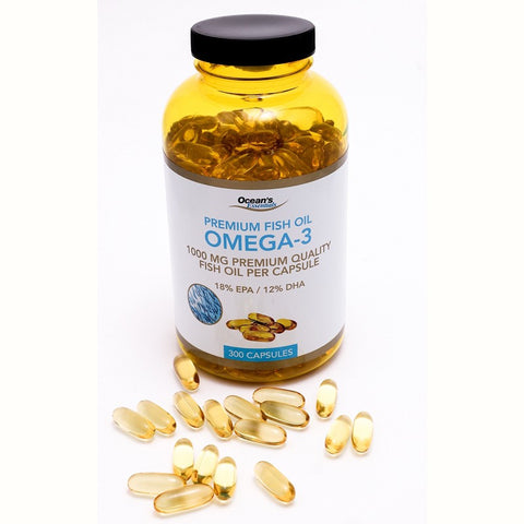 Ocean's Essentials premium Omega-3 from fish oil 300 capsules