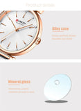 Curren 9081 montre à Quartz pour femme de marque de mode élégante étanche loisirs Simple bracelet en acier or et argent montre pour femme