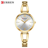 CURREN montre de luxe pour femme haute qualité diamant dames montre à Quartz étanche en acier inoxydable femmes montres reloj + boîte