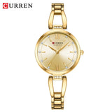 CURREN montres pour femmes mode élégante montre à Quartz originale pour Laides étanche en acier inoxydable Simple luxe usage quotidien
