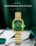 Curren 9093 Original mode montre à Quartz en acier inoxydable pour femmes élégantes dames montres étanche montre-bracelet pour femme mains