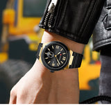 CURREN 8471 Montre Homme Luxe Bracelet en Acier Montre Homme Étanche Quartz Calendrier Montres Affaires pour Hommes Relogios Masculino