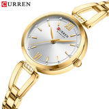 CURREN montre de luxe pour femme haute qualité diamant dames montre à Quartz étanche en acier inoxydable femmes montres reloj + boîte