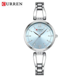 CURREN montre de luxe pour femme haute qualité diamant dames montre à Quartz étanche en acier inoxydable femmes montres reloj + boîte