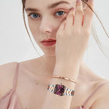 CURREN luxe femmes montres mode décontracté femmes en acier inoxydable Quartz montres vie étanche petite amie cadeau