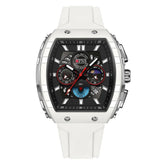 OFNS mode montres à Quartz pour homme lumineux étanche chronographe calendrier bracelet en Silicone en plein air de luxe sport hommes montre