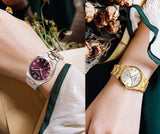 CURREN luxe femmes montres mode décontracté femmes en acier inoxydable Quartz montres vie étanche petite amie cadeau