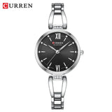 CURREN montre de luxe pour femme haute qualité diamant dames montre à Quartz étanche en acier inoxydable femmes montres reloj + boîte