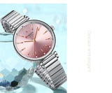 Curren 9081 montre à Quartz pour femme de marque de mode élégante étanche loisirs Simple bracelet en acier or et argent montre pour femme