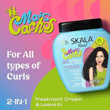 SKALA Mais Cachos for hair type 3ABC - 2 IN 1 Conditioning Treatment Cream & Cream To Comb 35.2oz, BLUE