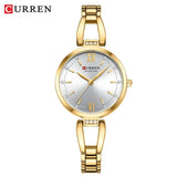 CURREN montres pour femmes mode élégante montre à Quartz originale pour Laides étanche en acier inoxydable Simple luxe usage quotidien