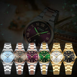 CURREN luxe femmes montres mode décontracté femmes en acier inoxydable Quartz montres vie étanche petite amie cadeau