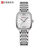 Curren 9093 Original mode montre à Quartz en acier inoxydable pour femmes élégantes dames montres étanche montre-bracelet pour femme mains