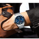 CURREN 8471 Montre Homme Luxe Bracelet en Acier Montre Homme Étanche Quartz Calendrier Montres Affaires pour Hommes Relogios Masculino