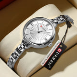 CURREN femmes montres de luxe mode femmes montres à Quartz haut de gamme strass cadran horloge étanche Reloj Mujer 9097