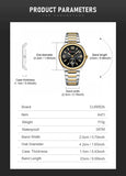 CURREN 8471 Montre Homme Luxe Bracelet en Acier Montre Homme Étanche Quartz Calendrier Montres Affaires pour Hommes Relogios Masculino