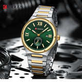 CURREN 8471 Montre Homme Luxe Bracelet en Acier Montre Homme Étanche Quartz Calendrier Montres Affaires pour Hommes Relogios Masculino