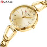 CURREN montres pour femmes mode élégante montre à Quartz originale pour Laides étanche en acier inoxydable Simple luxe usage quotidien