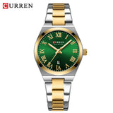 CURREN luxe femmes montres mode décontracté femmes en acier inoxydable Quartz montres vie étanche petite amie cadeau