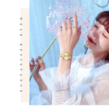 CURREN montres pour femmes mode élégante montre à Quartz originale pour Laides étanche en acier inoxydable Simple luxe usage quotidien