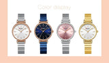 Curren 9081 montre à Quartz pour femme de marque de mode élégante étanche loisirs Simple bracelet en acier or et argent montre pour femme