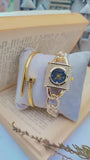 PACK CADEAU FEMME BRACELET PLUS MONTRE BOITE GRATUIT