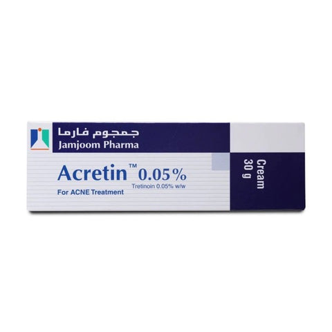 Crème d'acretine 0,05 % - 30 g
