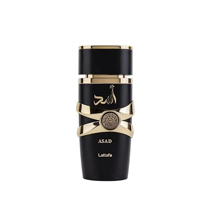 Lattafa Perfumes Asad pour unisexe Eau de Parfum Spray, 3,4 onces