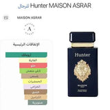 Hunter par Maison Asrar – L'Incarnation du Pouvoir et du Raffinement (100ml)