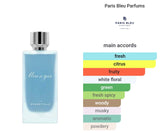 Bleu Azur – Paris Bleu (THESSENTIALS) – Eau de Parfum Pour Femme 100 ml