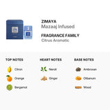 Zimaya Mazaj Infused - Eau de Parfum (100 ml) | L'Essence du Luxe Accessible