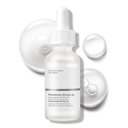 Sérum à la niacinamide pour le visage, sérum à la niacinamide 10 % + zinc 1 %