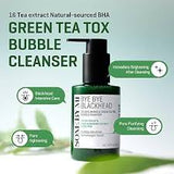 SOME BY MI Bye Bye Blackhead 30 Days Miracle Green Tea Tox Bubble Cleanser - 4.23 Oz, 120g - Korean Face Wash for Removing Blackhead - Daily Pore Minimizer for Face Skin Texture - Korean Skin Care