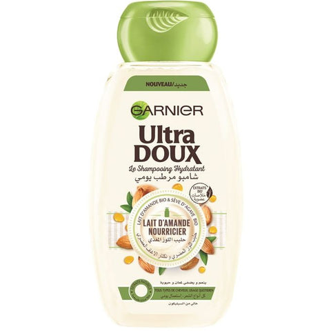 Garnier Ultra doux Shampooing Hydratant Lait d'Amande400ML