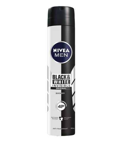 Nivea Déodorant Anti-transpirant Homme Spray Black&White Original