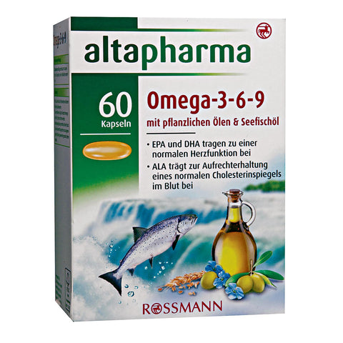 altapharma Omega 3 - 6 - 9 60 Capsules