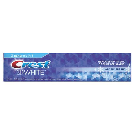 Dentifrice Crest 3D WHITE 135ml