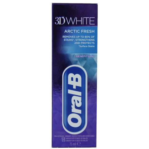Oral-b 3d white 75ml arctic fresh