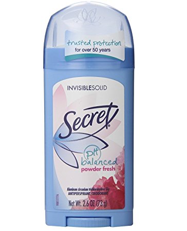 Secret Invisible Solid Powder Fresh