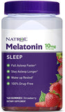 Natrol, Melatonin, Strawberry, 10 mg, 140 Gummies