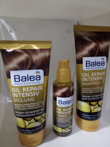 Pack Oil Repair Balea Shampoing + Demelleur + Serum