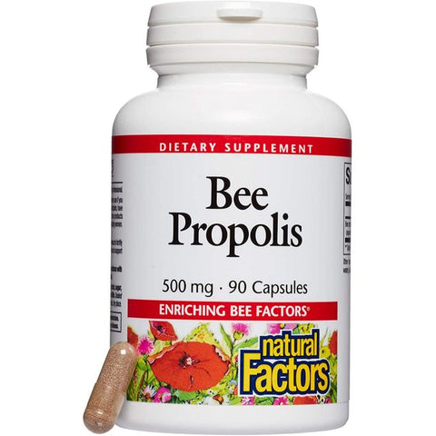 NATURAL FACTORS Bee propolis 90 capsules