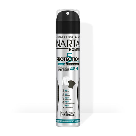 Narta homme protection 5 48h 200ml anti transpirant