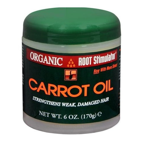 Organic Root Stimulator Carrot Oil (6oz) For Damaged Hair