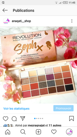 Palette Revolution makeup (sophx)