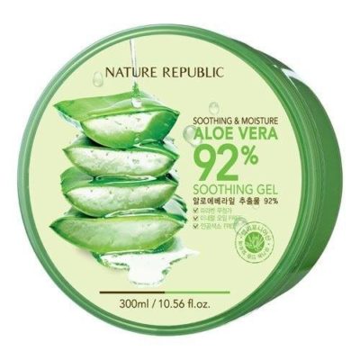 Nature Republic Gel apaisant et hydratant à base d'Aloe vera 92 % 300 ml