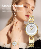 CURREN nouvelles femmes montres à Quartz femme mode montre de luxe dames Simple en acier inoxydable maille ceinture montres-bracelets pour femme